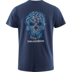 BAIT BALL SS TSHIRT NAVY 2X